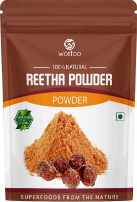 Wostoo Pure and Natural Reetha Powder 100g (Pack of 1)(100 g)