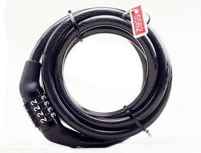 SRPHERE Steel Cable Lock For Helmet