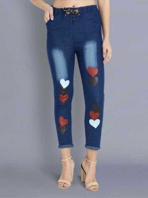 JEMI FASHION Jogger Fit Women Dark Blue Jeans