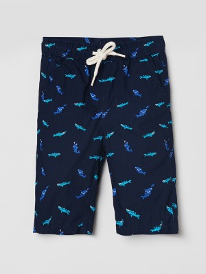 MAX Short For Boys Casual Printed Pure Cotton(Blue, Pack of 1)