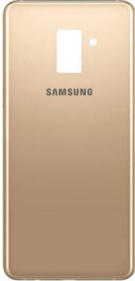SlopK Samsung Samsung Galaxy A8 Plus(Glass)/Samsung Galaxy A8+(Glass) Back Panel(Gold)