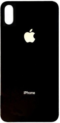 Tworld Battery Back Glass Door Replacement For Apple iPhone X Back Panel(Black)