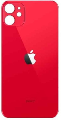 Tworld Battery Back Glass Door Replacement For iPhone 11 Back Panel(Red)