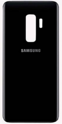 SlopK Samsung Galaxy S9+(Glass) Back Panel(Midnight Black)