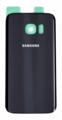 TrofT Samsung Galaxy S7 edge(Glass) Back Panel(Black Onyx)