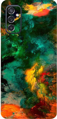 BUGGU Samsung Galaxy M52 5G Mobile Skin(Ultra Super Multicolor Clouds Skin With High Matte Finish.)
