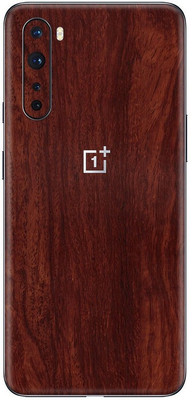 Orgic India OnePlus Nord Mobile Skin(Dark Wood)