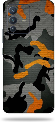 Satisfactory Vivo V23 Pro Mobile Back Skin Mobile Skin(Multicolor)