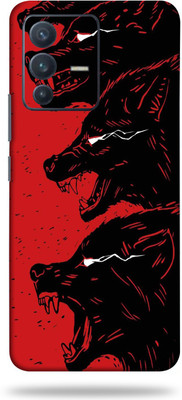 Satisfactory Vivo V23 Pro Mobile Back Skin Mobile Skin(Multicolor)