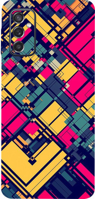 BugguSkin Samsung Galaxy M52 5G, samsung galaxy m52 Mobile Skin(Ultra Super Pattern Lines Skin With High Matte Finish.)