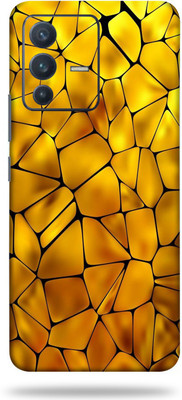 Satisfactory Vivo V23 Pro Mobile Back Skin Mobile Skin(Multicolor)