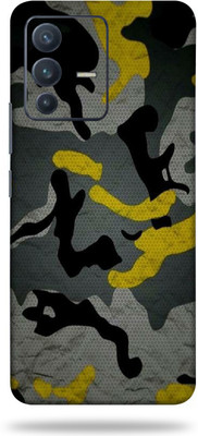 Satisfactory Vivo V23 Pro Mobile Back Skin Mobile Skin(Multicolor)