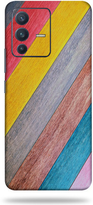 Satisfactory Vivo V23 Pro Mobile Back Skin Mobile Skin(Multicolor)
