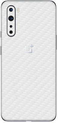 Orgic India OnePlus Nord Mobile Skin(Carbon White)
