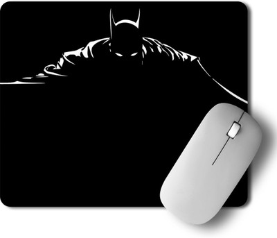 PRINTISTA WaterProof Gaming Non-Slip Rubber Base MousePad for Computer and Laptop Mousepad(Black&White)