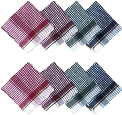 MSR STORE ANTH28_NAPKIN-PACK-10 Multicolor Cloth Napkins(10 Sheets)