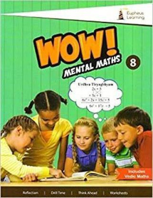Wow Mental Maths - 8(Paperback, EUPHEUS LEARNING P.LTD)