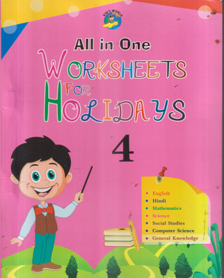 All In One Worksheets For Holidays Class -4(Paperback, PANAL OF AUTHOR'S)