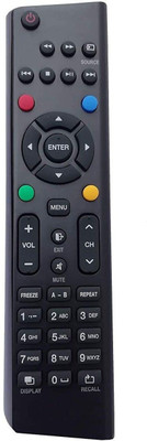 HDF Remote Control Compatible For  LCD/LED TV Reliance Reconnect Remote Controller(Black)