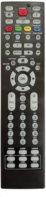 BhalTech BX217 Universal Work with All Most Televisions LED LCD  Smart Tv Plasma Remote Controller(Black)