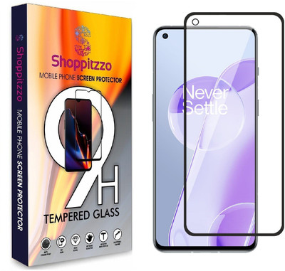 Shoppitzzo Edge To Edge Tempered Glass for OnePlus 9RT (5G)/1+9 RT(5G)/NeoShield Tempered Glass/Full Screen Coverage(Pack of 1)