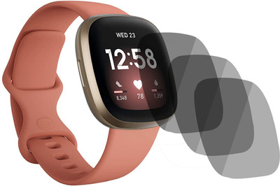 XAZE Screen Guard for FITBIT VERSA 3 SMARTWATCH SCREEN GUARD(Pack of 3)