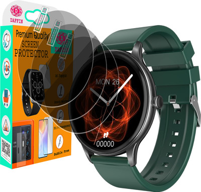 daffin Screen Guard for Fire Boltt Terra SMART WATCH(Pack of 3)