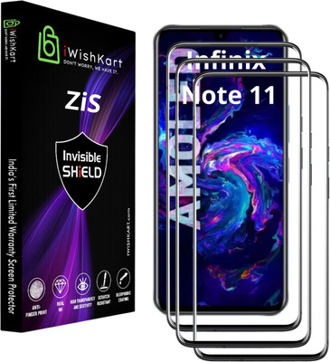 iWishKart Tempered Glass Guard for Infinix Note 11(Pack of 3)