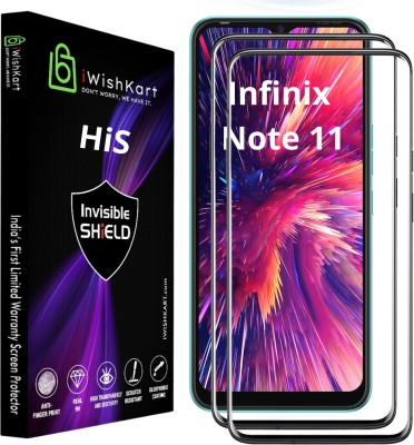 iWishKart Tempered Glass Guard for Infinix Note 11(Pack of 2)