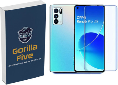 GORILLA FIVE Edge To Edge Tempered Glass for ;Oppo Reno 6 Pro 5G--(Pack of 1)