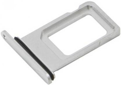 Docile Sim Card Tray(Compatible With APPLE IPHONE XS MAX SILVER)