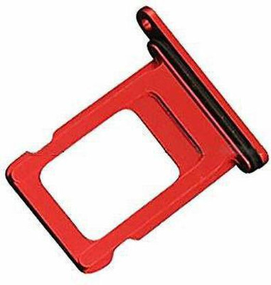 Docile Sim Card Tray(Compatible With Apple iPhone 11 Red)