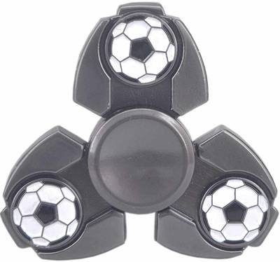 PREMSONS High Quality Metal Fidget Spinners Triangular Head Ultra Speed Spinner Toy Football Grey  (Grey)