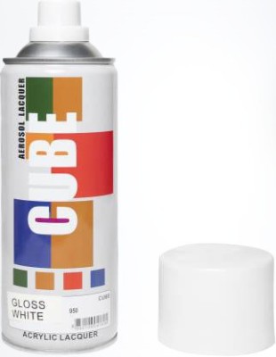 SS Trading Company White Spray Paint 450 ml(Pack of 1)