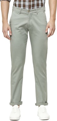 Classic Polo Slim Fit Men Green Trousers