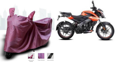 PRPaccessories Waterproof Two Wheeler Cover for Bajaj(Pulsar 160 NS DTS-i, Maroon)