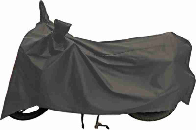 Skyclun Waterproof Two Wheeler Cover for Universal For Bike(Gusto 125, Grey)