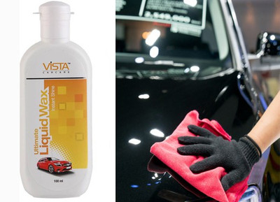 Ruchi World ultimate liquid wax||Vehicle Washer Liquid[PACK OF ONE-1SPONGE ] Car Washing Liquid(100 ml)