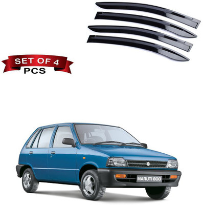carwest For Front, Rear Wind Deflector(Tinted Maruti 800)