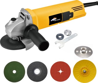 RanPra RH-322Y REDHORSE 801 WITH CUTTING & FIBER DISC HEAVY DUTY 1050 W Angle Grinder(100 mm Wheel Diameter)