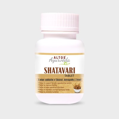 ALTOS Ayurveda SHATAVARI TABLET(30tab)- Pack of 2(Pack of 2)