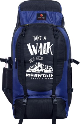NHQ FASHION 57 Ltr Waterproof Travelling Trekking Hiking Camping Bag Backpack 57 L Trolley Backpack(Green)