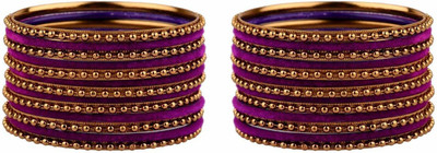 LYBASHINE Metal, Alloy Cubic Zirconia Gold-plated Bangle Set(Pack of 2)