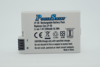 Power Smart LP-E8 Rechargeable  Pack Compatible with Canon EOS 600D,650D,700D Camera  Battery
