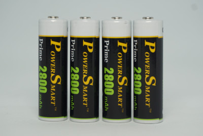 Power Smart AA 2800mAh 4BP Rechargeable Batteries High Capacity Ni-MH 2800 mAh Long-Lasting  Battery