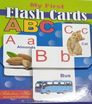 My First Flash Cards A B C(Hardbound, Scholars Hub)