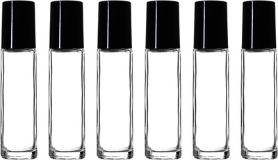 nsb herbals 10 ml Glass Bottle(Pack of 6, Clear)