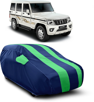 JEHOVA Car Cover For Mahindra Bolero (With Mirror Pockets)(Green)