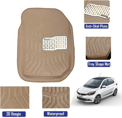 MATIES Polyutherine, Rubber 3D Mat For  Tata Tiago(Beige)