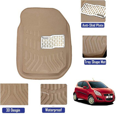 MATIES Polyutherine, Rubber 3D Mat For  Maruti Suzuki Ritz(Beige)